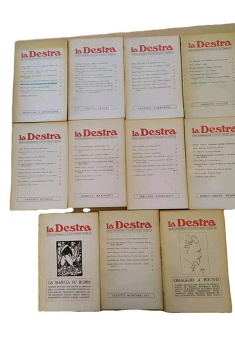 Destra rivista cultura - destra,