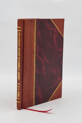 The literary history - literary, of