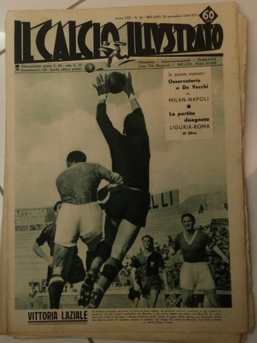 Calcio illustrato 1938 - illustrato, n°