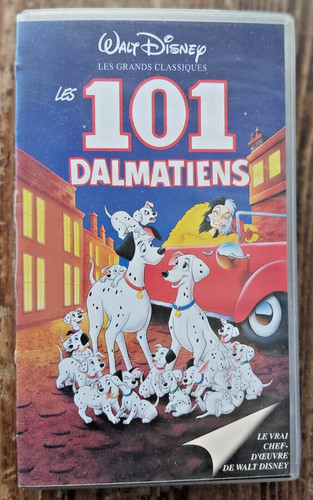 Cassette vhs les 101 - cassette,