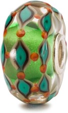 TROLLBEADS TGLBE-20134 Bead Prato Verde in Vetro - Retail price € 45,00