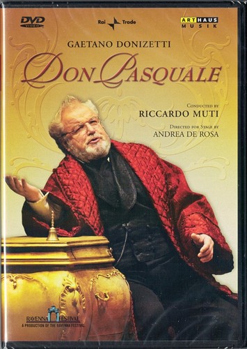 Dvd donizetti don pasquale - donizetti,
