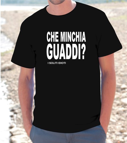 Shirt maglietta che minchia - t-shirt,
