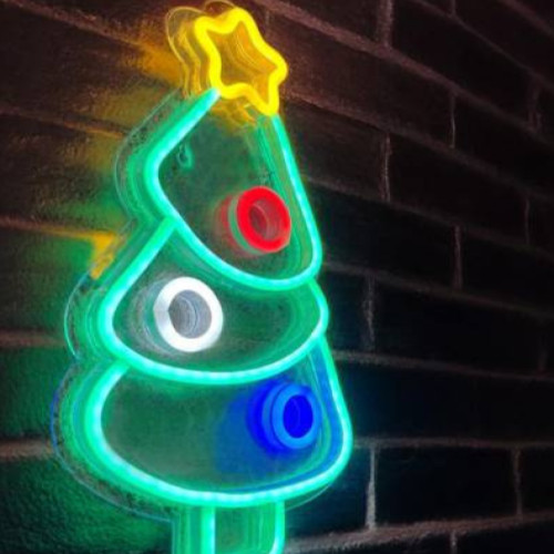 Insegna neon lampada - lampada, led