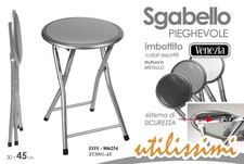 SGABELLO PIEGHEVOLE PORTATILE