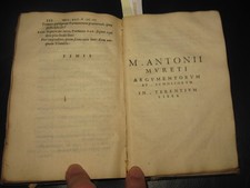 1575 Manuzio P. Terentius Afer a. M. Antonio Mureto  Comoedie Da studio
