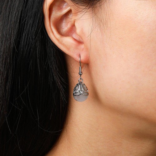 Teardrop semi precious rose - semi-precious,