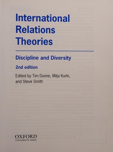 International relations - international,