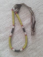 COLLANA STILE ETNICO, CON PERLINE