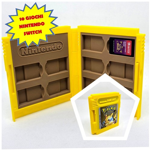 Custodia porta giochi nintendo - custodia,