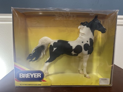 Breyer black white pinto - black,
