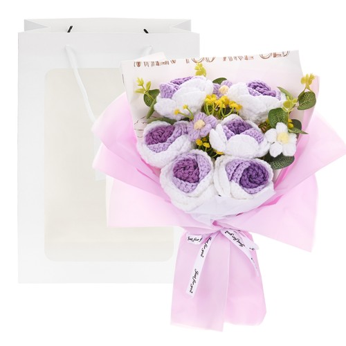 Mazzo uncinetto rose - uncinetto, 3