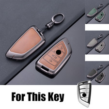 Custodia portachiavi auto in pelle di zinco per BMW 1 2 3 4 5 X1 X2 X3 X4 X5