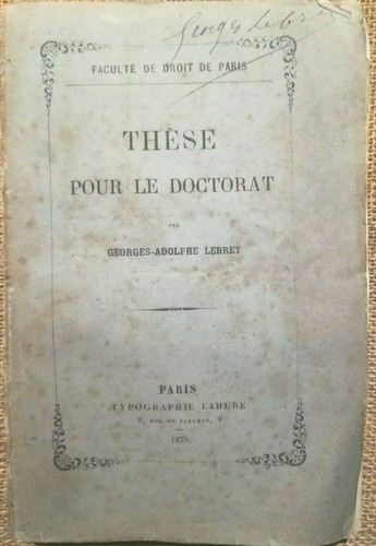 1878 diritto tesi di - diritto:,