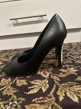 scarpe chanel perle nere 39