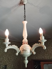 lampadario in ceramica di bassano 