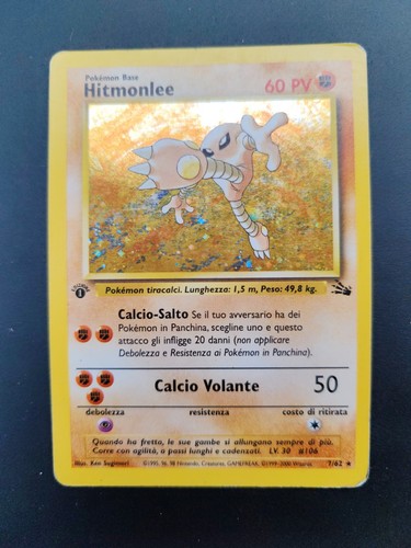 Pokémon carte hitmonlee - carte,