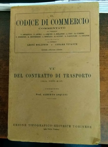 Codice commercio - il, di