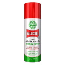 OLIO BALLISTOL UNIVERSALE LUBRIFICANTE A SPRAY PER PULIZIA ARMI FUCILE PISTOLA