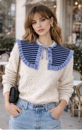 Spalline donna ganni blu - spalline, e