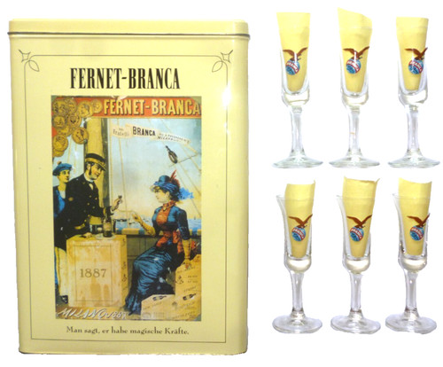Bicchieri fernet branca - 6,