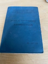 libretto fiat 124 a berlina