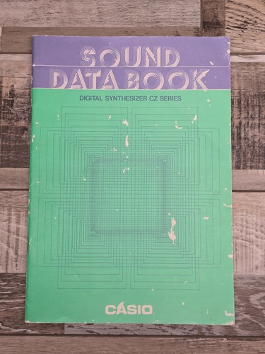 Casio sound data book per - casio,