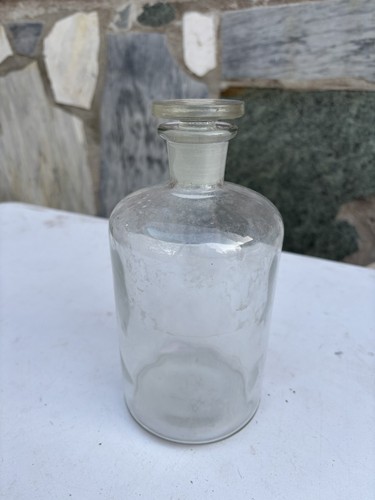 Bottiglietta vetro vintage - vetro,