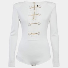 Elisabetta Franchi White Rib