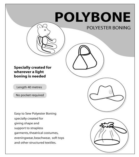Polybone nero poliestere - polybone,
