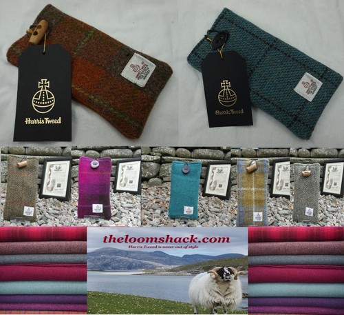 Harris tweed case - tweed, sleeve