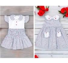 Set top e gonna fragola blu e