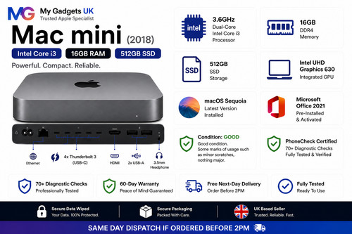 Apple mac mini 2018 - intel, core