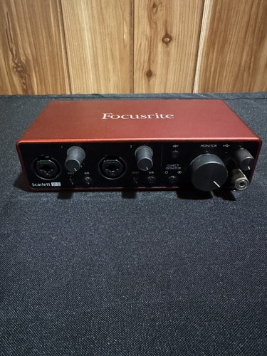 Focusrite scarlett 2i2 - scarlett,