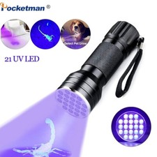 Torcia LED UV luce nera 395nm