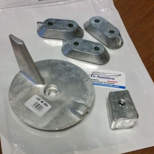 Kit anodi zinco yamaha - zinco,