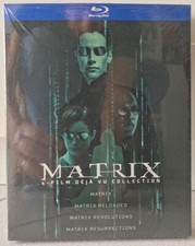 Matrix - 4 - Film Dèjà Vu Collection (1999-2003-2003-2021) 4 BLU-RAY / SLIPCASE