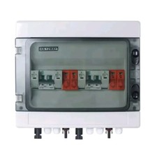 Quadro di campo fotovoltaico DC  2 ingressi / 2 uscite 500V 16A max WSDB-PV2