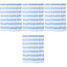 Tenda trasparente a righe 4