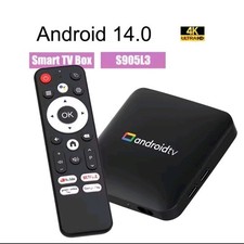 Smart TV Box Android 14.0 H96