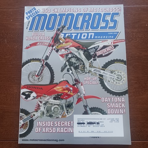Motocross action june 2003 - june, yz