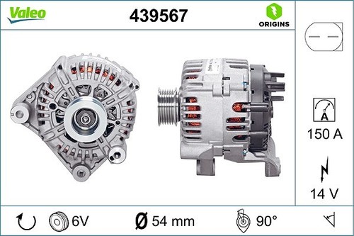 Alternatore valeo per - alternatore,