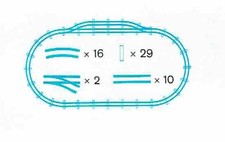 Lego® TRENO 4,5V Ferrovia 151