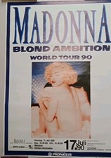 Madonna blond ambition tour - madonna,