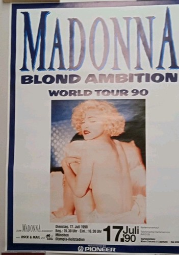 Madonna blond ambition - madonna, tour