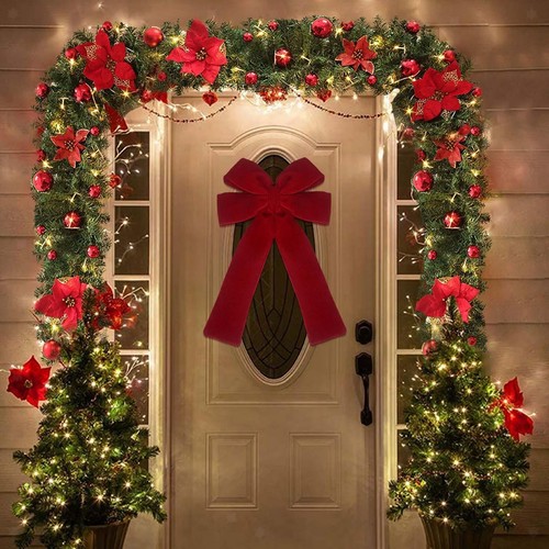 Fiocco natale rosso - fiocco, per