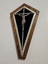 CRUCIFIX METAL and WOOD TO