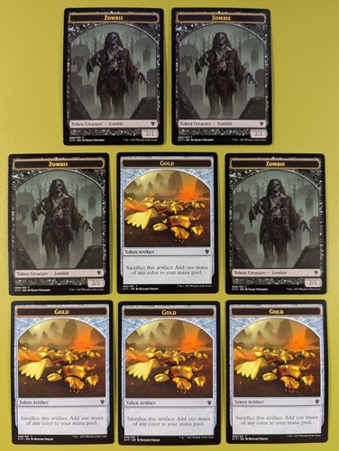 Gettoni zombie gold - gettoni, double