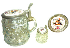 Bicchiere birra con coperchio