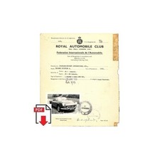 1963 Triumph Spitfire 4 Form